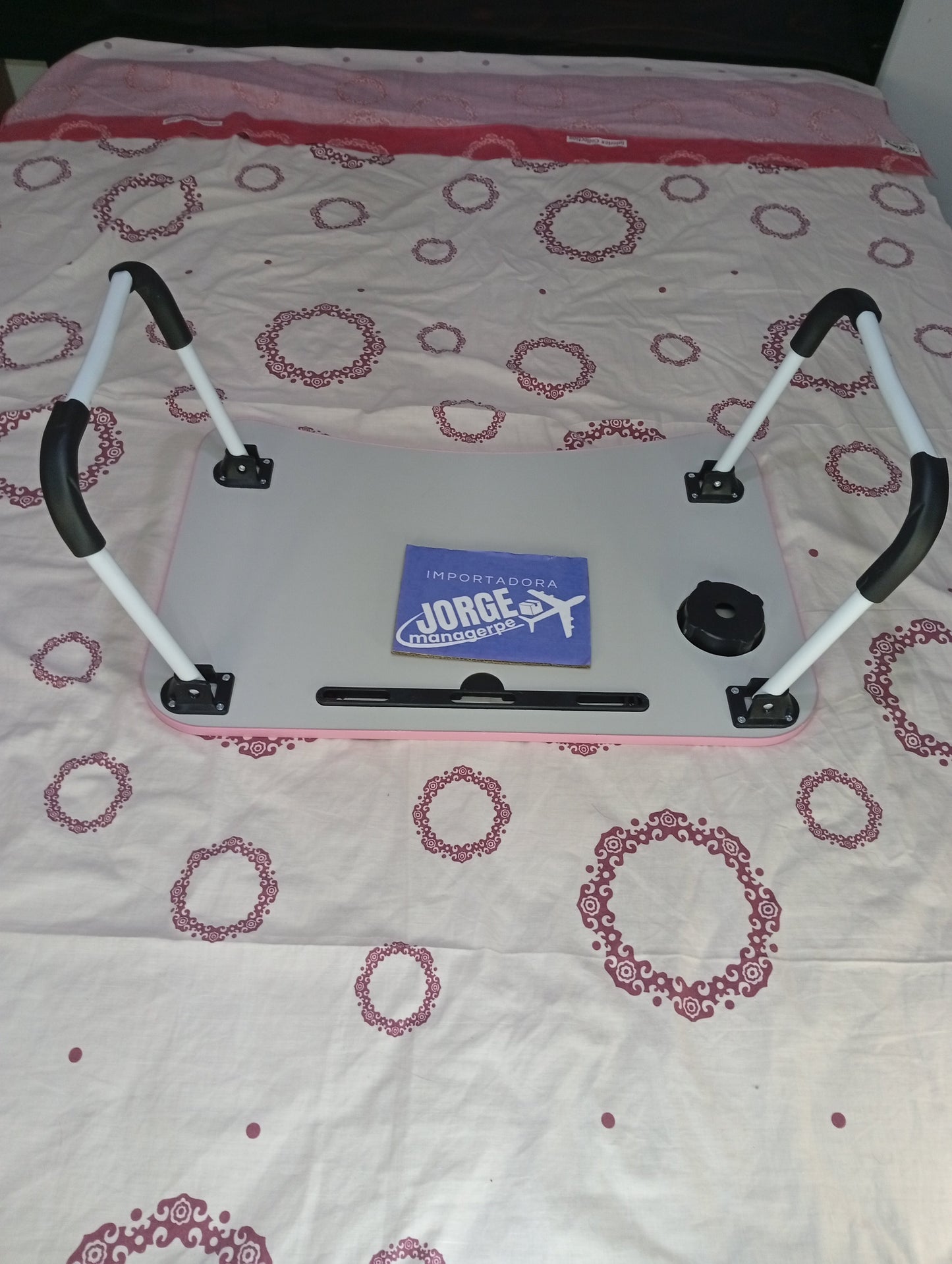 Mesa plegable para cama