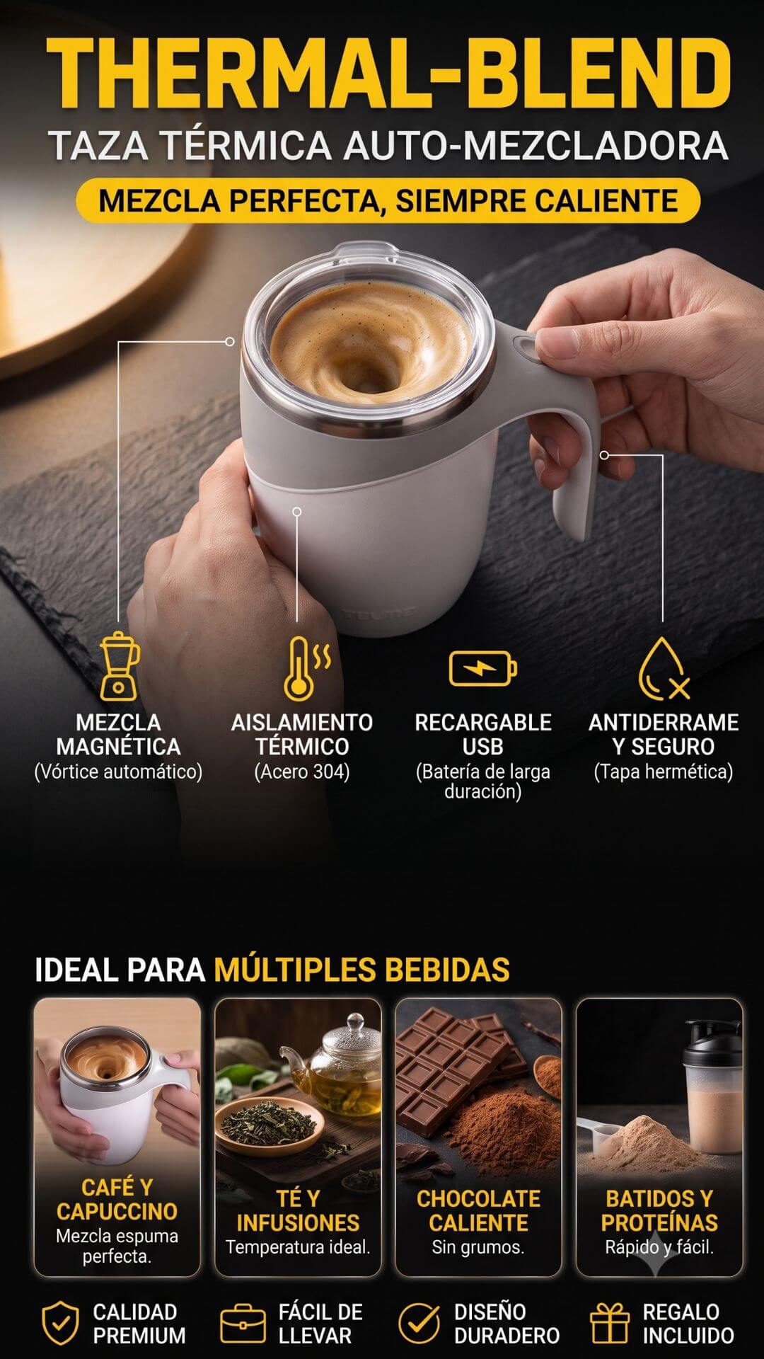 Thermal Blend - Las tazas que te ayudarán a empezar el día de la mejor manera
