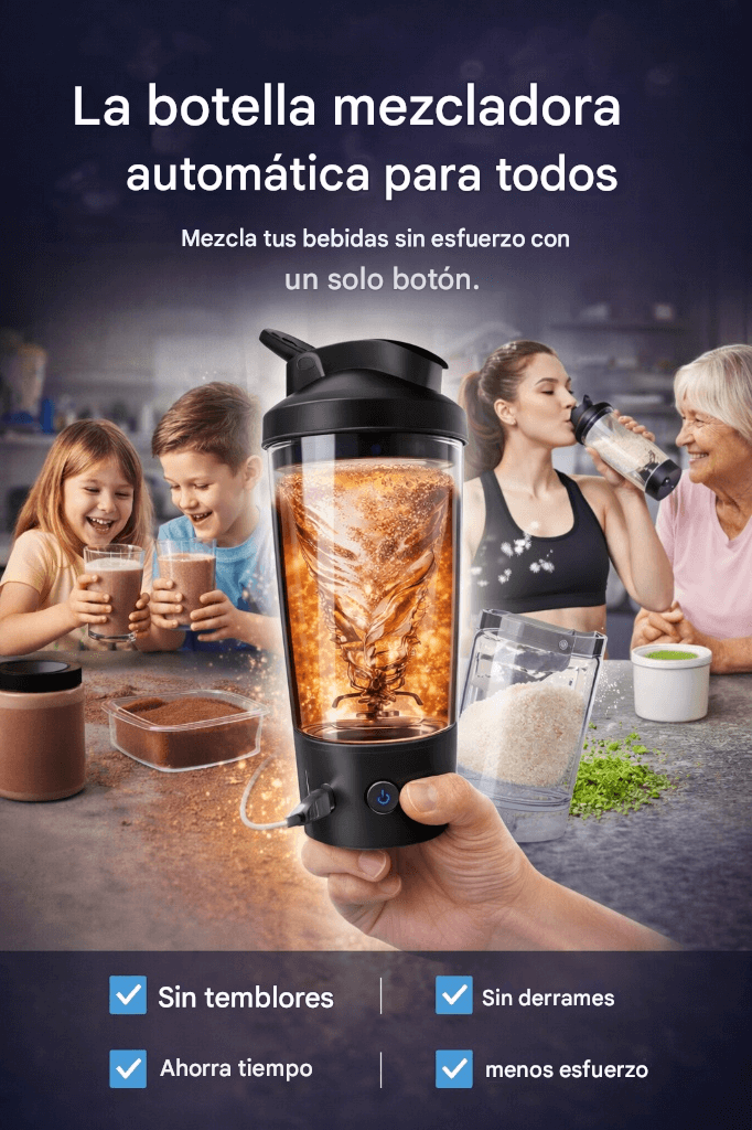 BatyAltoke - el vaso que mezcla tu bebida sin esfuerzo